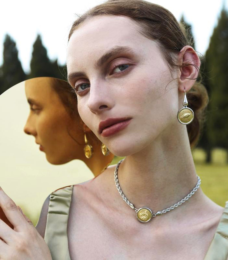 Joanna Collar Necklace - Aureus - Silver