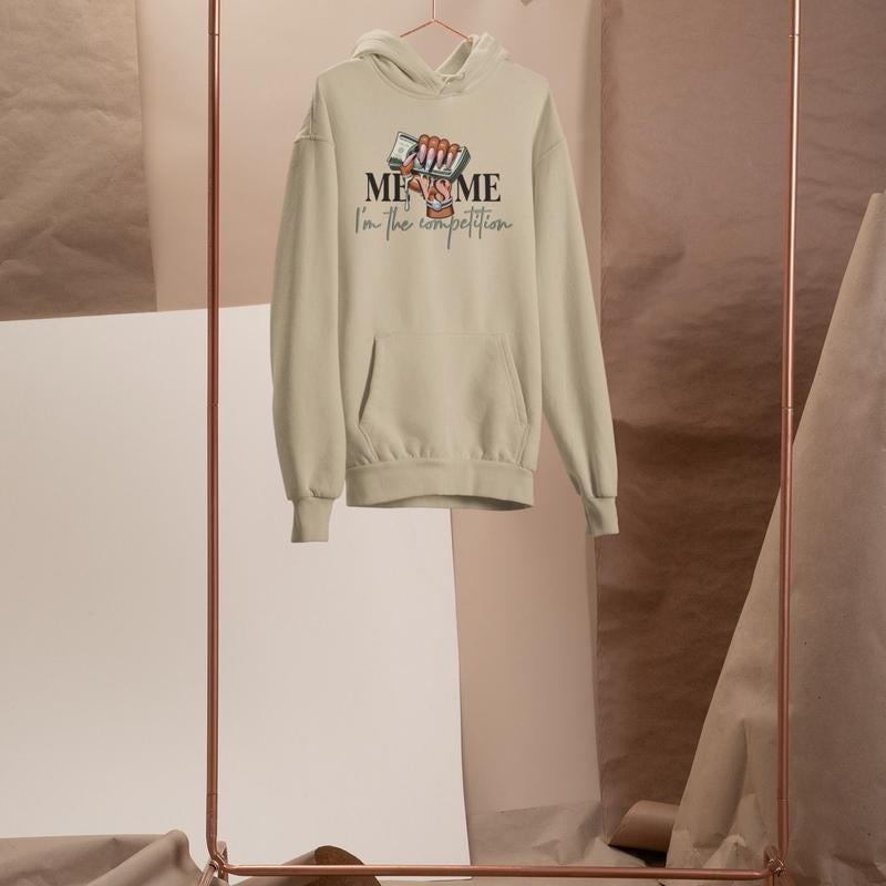 Me Vs Me Woman’S Hoodie W\ Pink Rhinestone Hoodie Strings
