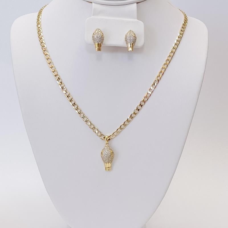 Chain Set Whith Bracelets and Earring of Different Styles