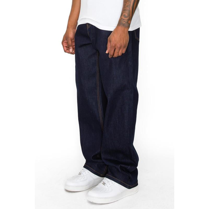 VICTORIOUS Essential Baggy Raw Denim Jeans Menswear Best Selling Jeans