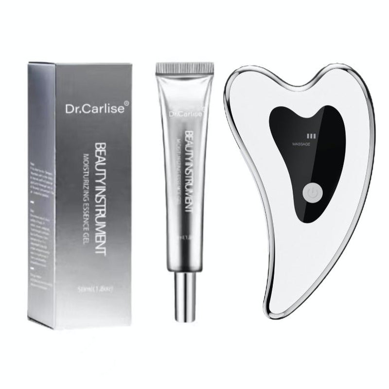 【Mosnami】Electric Gua Sha Face & Neck Tools, Face S-Culpting Tool/Lift Device with Heated & Vibration Massager,Usb Rechargeable, Comfort Facial Device