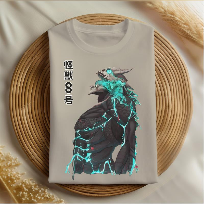 Kaiju Number 8 Graphic Tee Mens Gift Vintage Clothing Men Anime Merch Apparel Men Gifts Graphic Tees Mens Clothing Kaiju No. 8 Vintage Tees