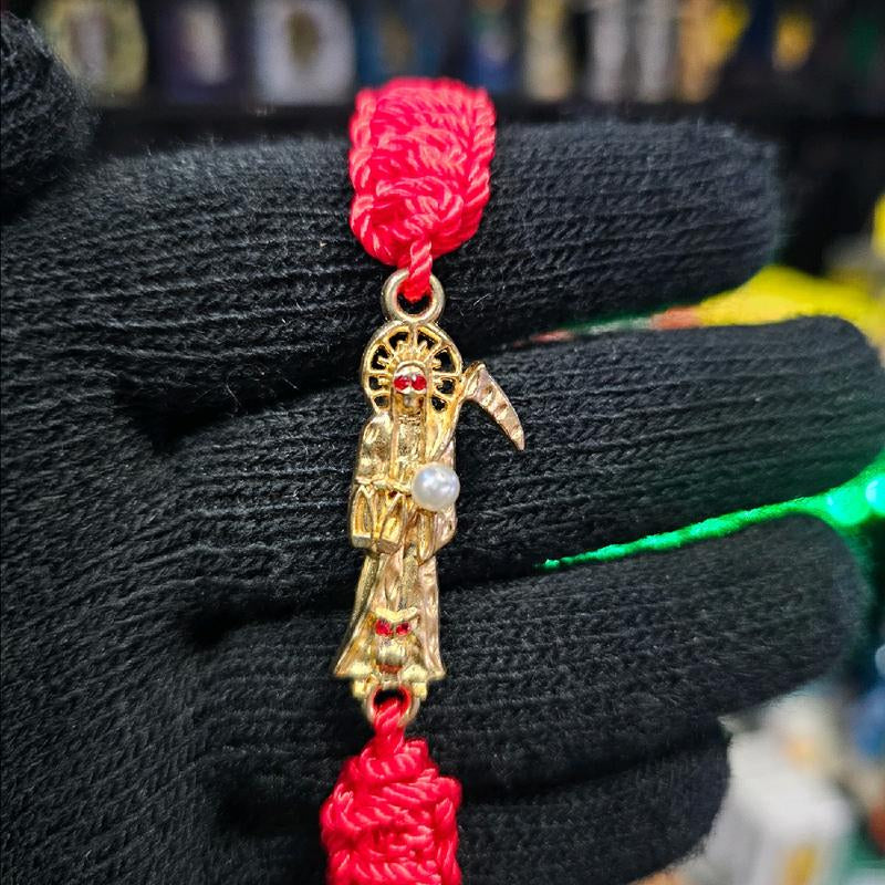 Pulsera Hilo Santa Muerte