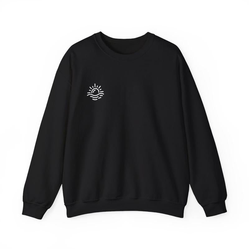 Forever Chasing Sunsets Crewneck Sweatshirt, Bohosweatshirt, Beach Sweatshirt, Summer Sweater Classic Cotton Fabric Unisex Comfy Hoodie