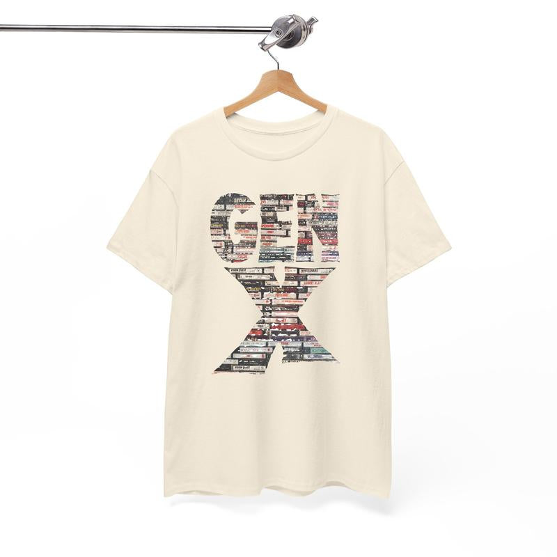 Generation X T-Shirt, Genx Shirt, 80S Rock Cassettes Shirt, 80S Mucsic Shirt, Unisex T-Shirt