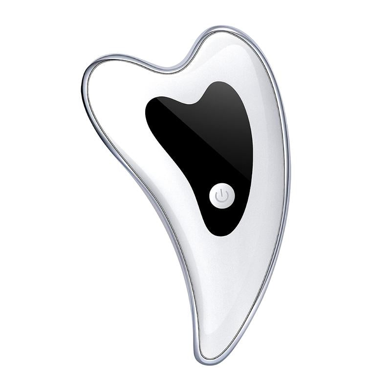 【Mosnami】Electric Gua Sha Face & Neck Tools, Face S-Culpting Tool/Lift Device with Heated & Vibration Massager,Usb Rechargeable, Comfort Facial Device