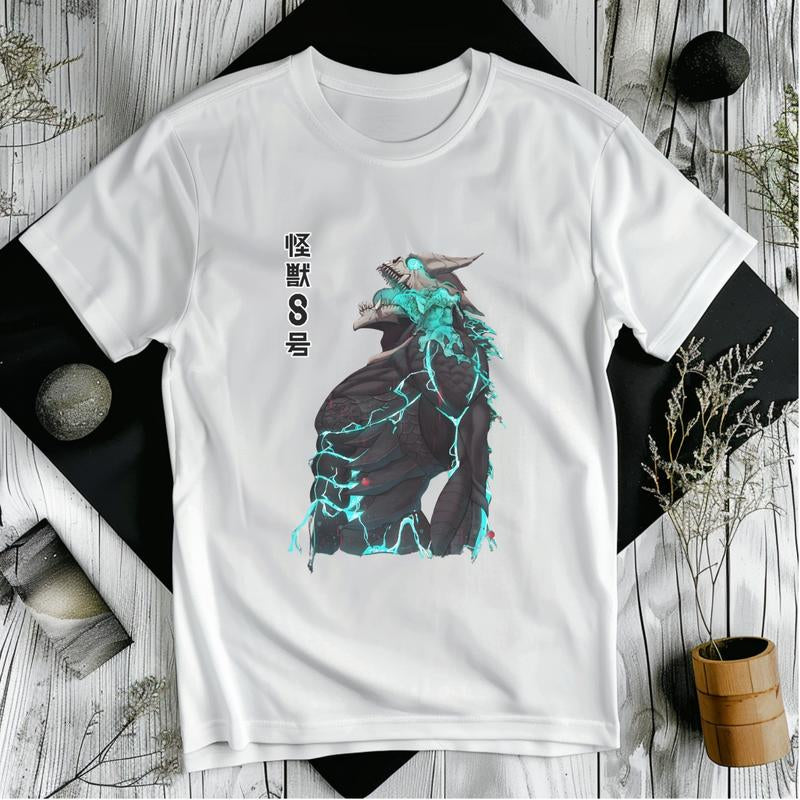 Kaiju Number 8 Graphic Tee Mens Gift Vintage Clothing Men Anime Merch Apparel Men Gifts Graphic Tees Mens Clothing Kaiju No. 8 Vintage Tees