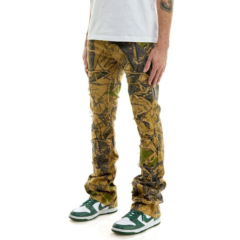 HUNTER'S PUZZLE FLARE PANTS