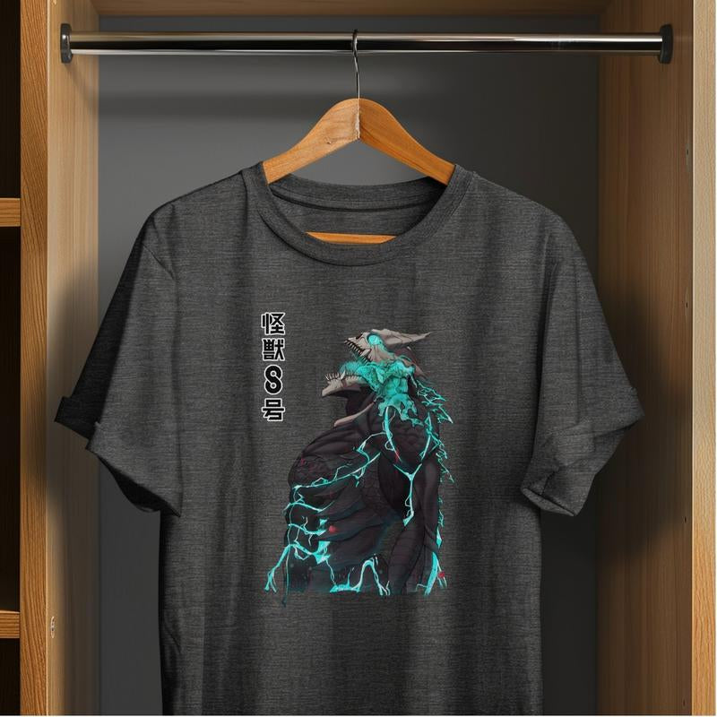 Kaiju Number 8 Graphic Tee Mens Gift Vintage Clothing Men Anime Merch Apparel Men Gifts Graphic Tees Mens Clothing Kaiju No. 8 Vintage Tees