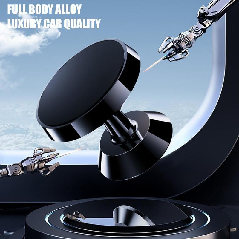 【2-Pack】 Magnetic Phone Holder for Car with Strong Magnet 4 Plates Cell Phone Mount for Iphone Magnetic Car Phone Holder Accessories New