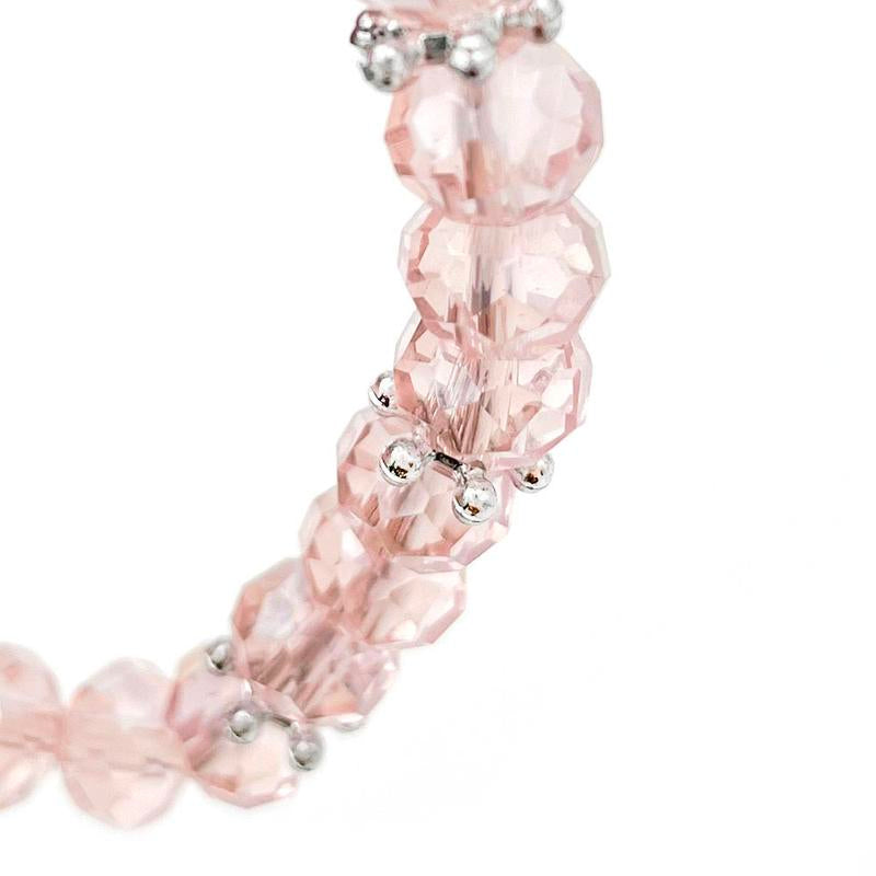 Crystal Cross Bracelet Stretch Bracelet