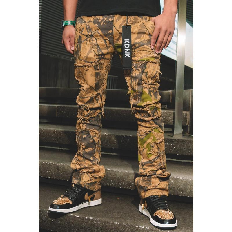 HUNTER'S PUZZLE FLARE PANTS