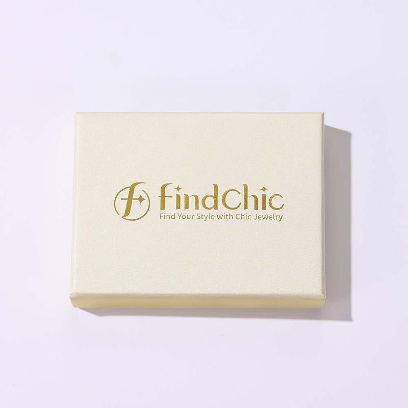 Findchic Cuban Link Chain Bracelets Stainless Steel Chain Hip Hop Bracelets Unisex Chunky Bracelets Jewelry for Women Men Girlfriend Boyfriend