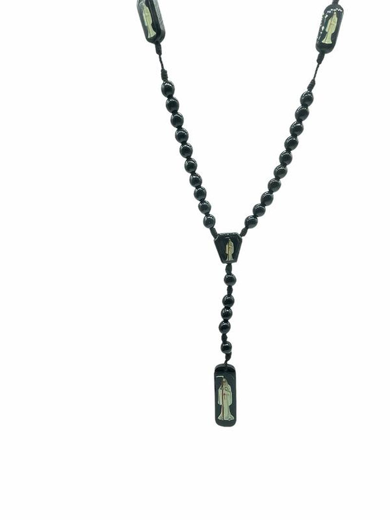 Santa Muerte Rosary Necklace