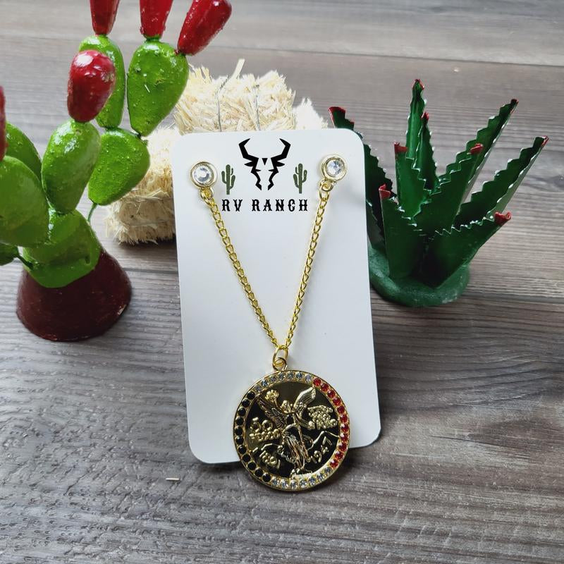 Aguila De Mexico Hat Pin, Escudo De Mexico, Pin De Cadena Para Gorras, Centenario Cap Clip